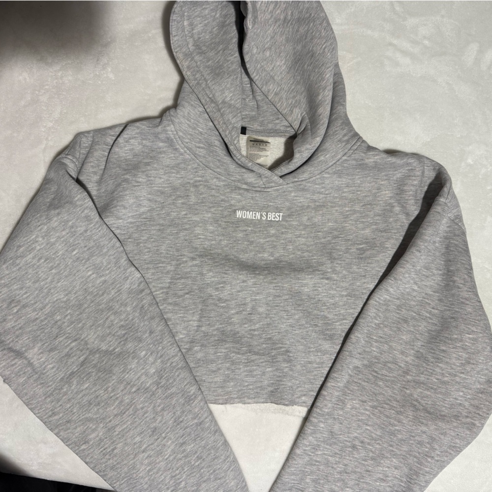 Gray Women's Hoodie Sweater